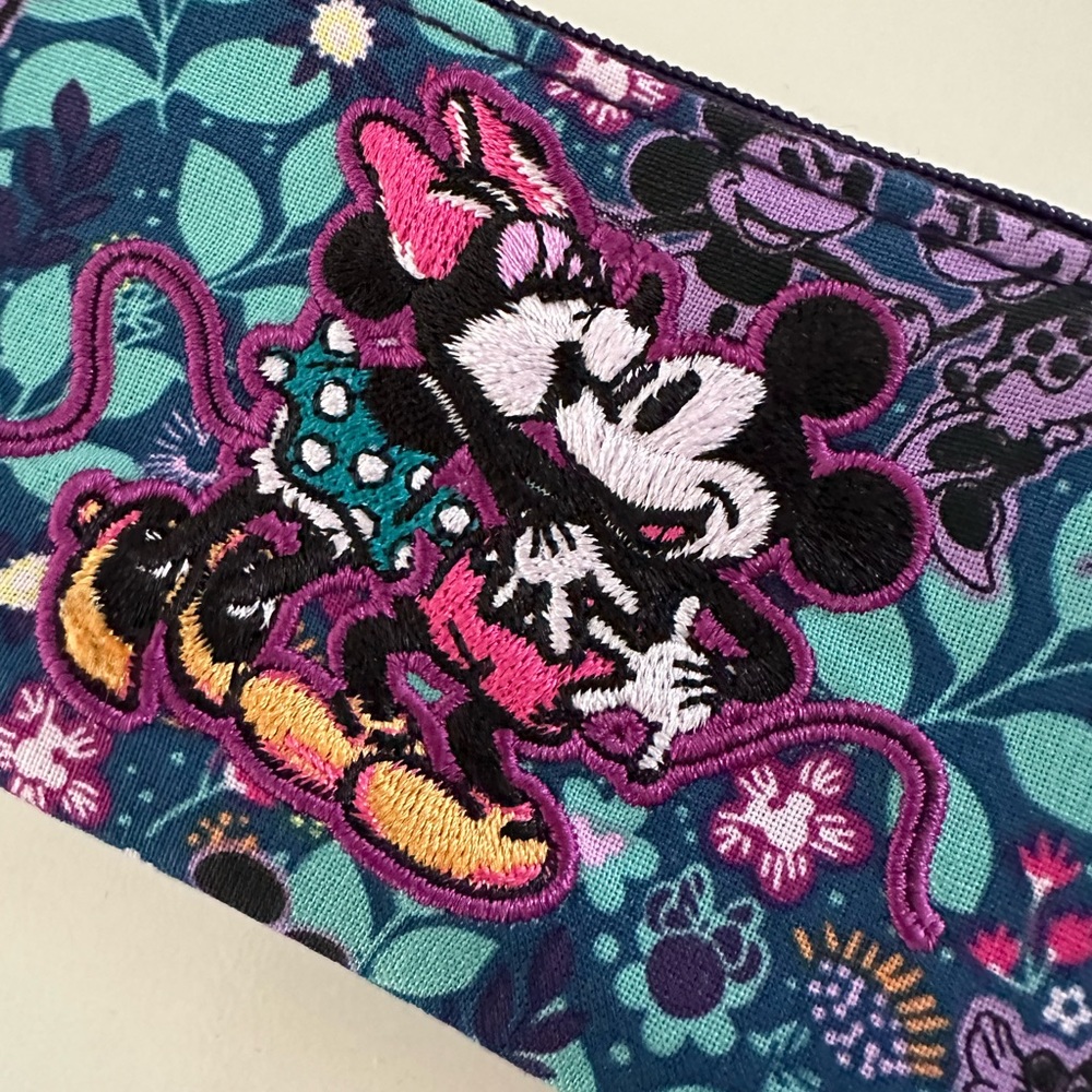 Vera Bradley Disney Zip ID Case